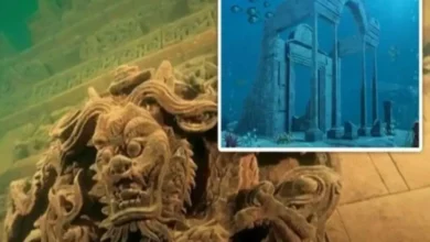 Pusat Pusat Kota Kuno China Ditemukan pada Keadaan Utuh dalam area Dasar Danau