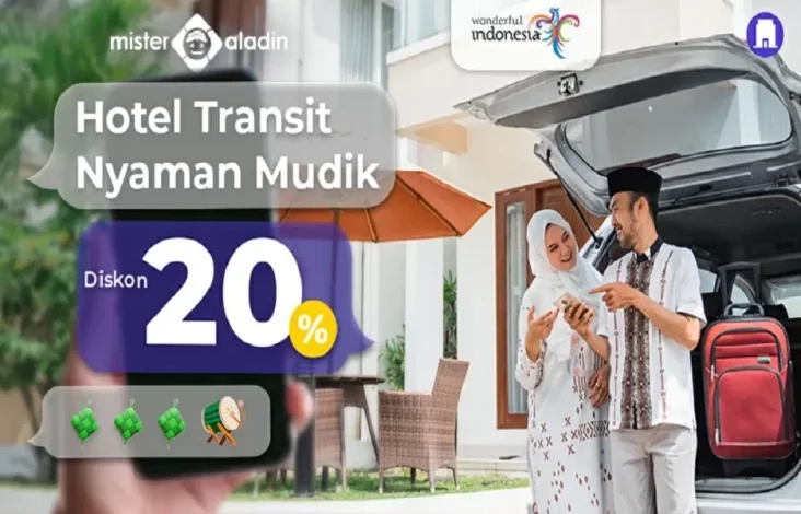 Mudik Makin Nyaman juga Lancar! Diskon 20% untuk Booking Hotel