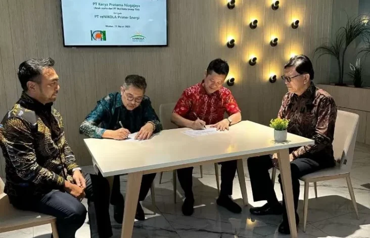 PT reNIKOLA-KPNJ Teken Perjanjian BOOT Proyek CBGG dalam tempat Sumut