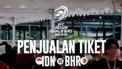 Tiket Pertarungan Timnas Indonesia vs Bahrain Resmi Dibuka 4 Maret 2025
