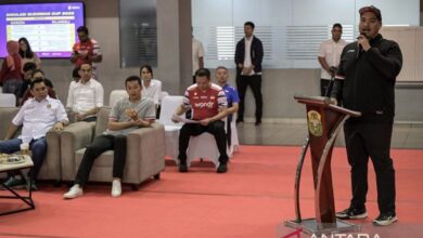 Skuad regu bulu tangkis Negara Negara Indonesia ke Piala Sudirman 2025