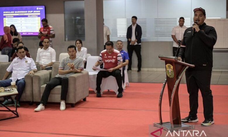 Skuad regu bulu tangkis Negara Negara Indonesia ke Piala Sudirman 2025