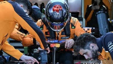 Duo McLaren Norris dan juga juga Piastri saling sikut pada di puncak klasemen