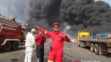 Lebih dari 500 pemukim cedera pada ledakan besar pada pelabuhan Iran