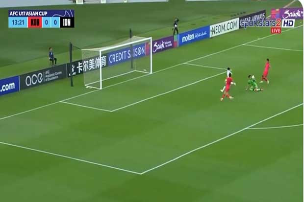 Hasil Timnas Indonesia U-17 vs Korea Selatan U-17: Mierza Buang Kesempatan Emas, Babak Pertama 0-0
