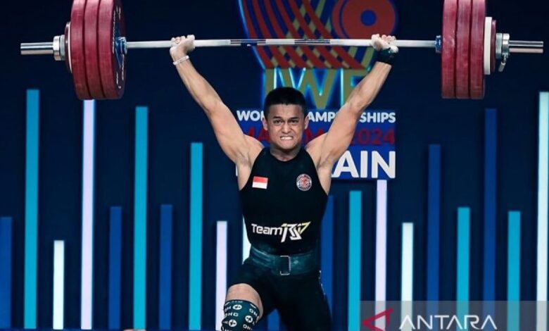 Rizki Juniansyah raih 2 perak 1 perunggu dengan keadaan tangan terluka