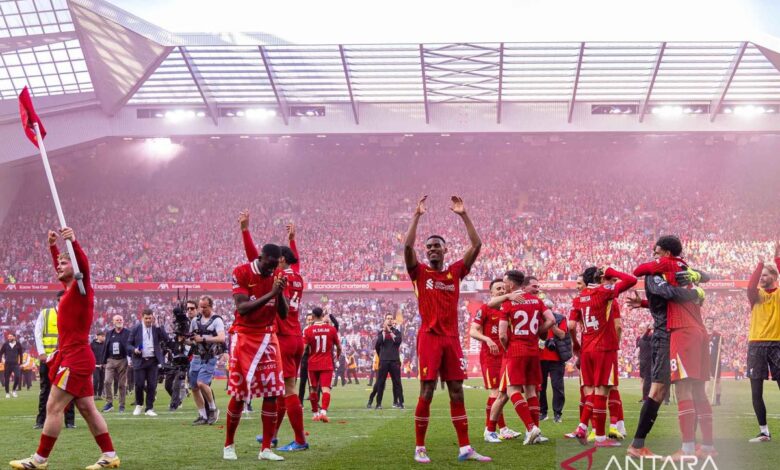20 fakta mendebarkan pada penghargaan ke-20 Liverpool ke Kejuaraan Inggris