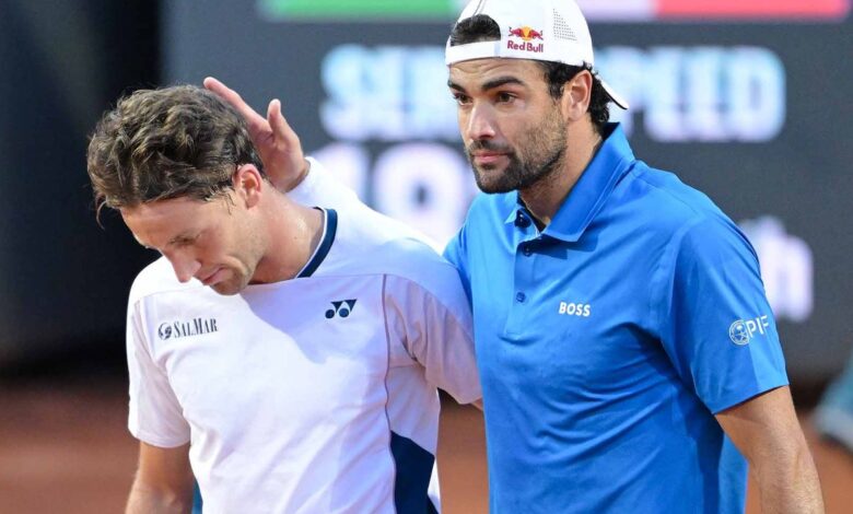 Berrettini mundur, Ruud melaju ke 16 besar ke Roma